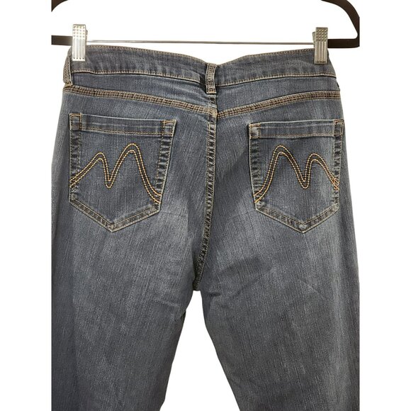 NY & Co Curvy Skinny Jeans Size 10 Medium Wash Denim - Picture 5 of 7